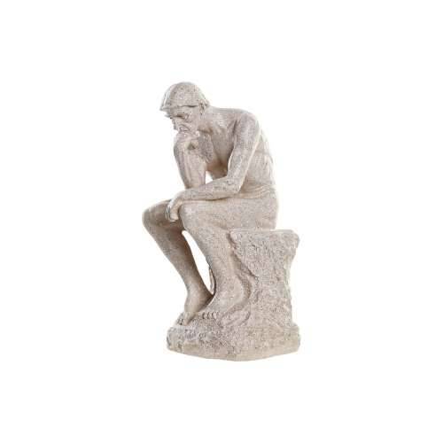 Ukrasna figura DKD Home Decor The Thinker Bež Moški 12 x 11 x 25 cm Cijena