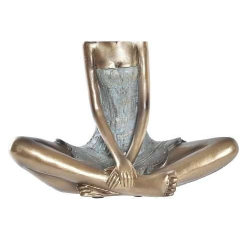 Ukrasna figura DKD Home Decor Crvena Turkizno zlatan Dama 20 x 9 x 23 cm (2 kom.) Cijena