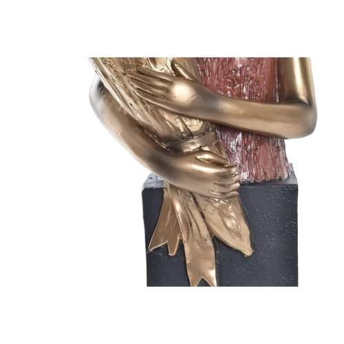 Ukrasna figura DKD Home Decor 21 x 13 x 36 cm Crvena zlatan Turkizno (2 kom.) Cijena