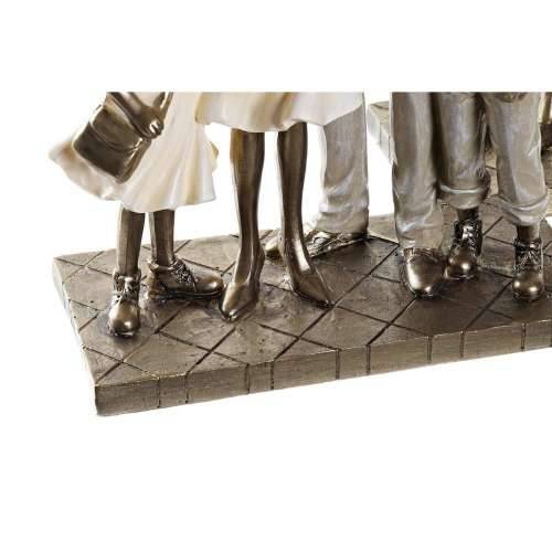 Ukrasna figura DKD Home Decor 17,5 x 8,5 x 26 cm zlatan Obitelj (2 kom.) Cijena