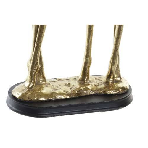 Ukrasna figura DKD Home Decor 25 x 9,8 x 44,5 cm Crna zlatan Plesačica Klasičnog Plesa romantični Cijena