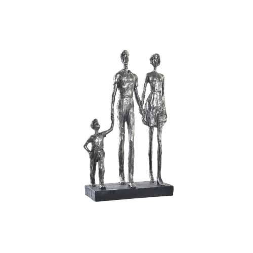 Ukrasna figura DKD Home Decor Srebrna Crna Smola moderan Obitelj (26 x 11,5 x 41,5 cm) Cijena