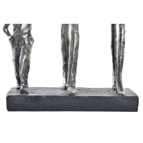 Ukrasna figura DKD Home Decor Srebrna Crna Smola moderan Obitelj (26 x 11,5 x 41,5 cm) Cijena