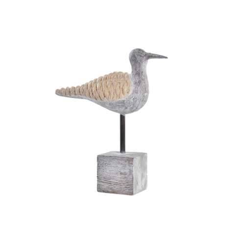 Ukrasna figura DKD Home Decor Siva Prirodno Ptica Mediteran 23 x 9 x 26,7 cm Cijena