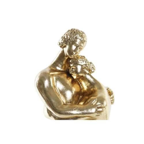 Ukrasna figura DKD Home Decor Partner Crna zlatan 15,5 x 13,5 x 37,5 cm (2 kom.) Cijena