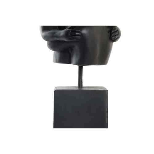 Ukrasna figura DKD Home Decor Partner Crna zlatan 15,5 x 13,5 x 37,5 cm (2 kom.) Cijena
