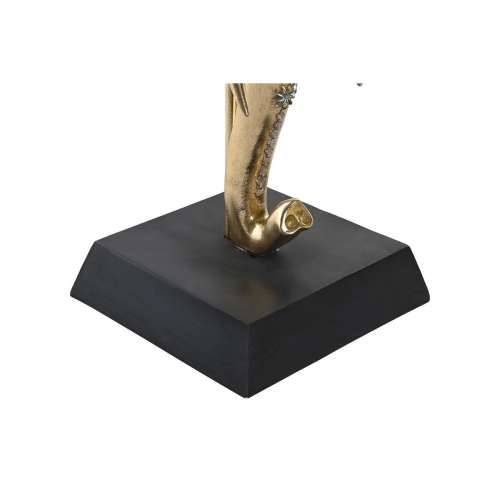 Ukrasna figura DKD Home Decor Crna zlatan Slon Kolonijalni 43 x 22 x 55,5 cm Cijena