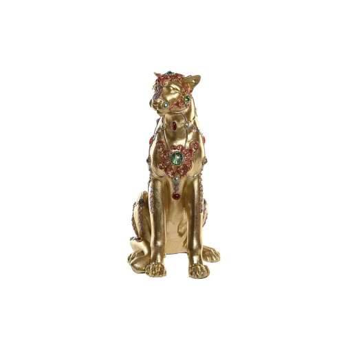 Ukrasna figura DKD Home Decor Leopard Smola Kolonijalni (25,5 x 17 x 33 cm) Cijena