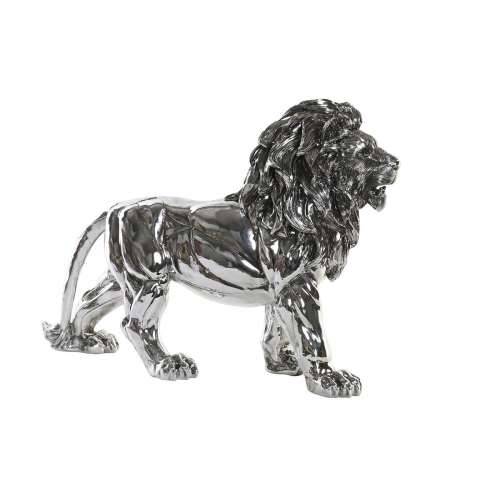 Ukrasna figura DKD Home Decor Srebrna Lav moderan 55,5 x 17,5 x 38,5 cm Cijena