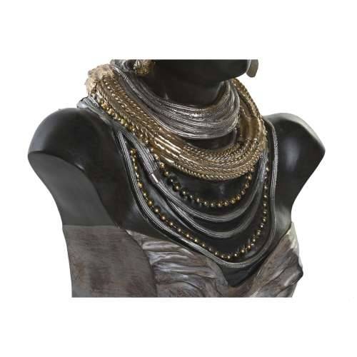 Ukrasna figura DKD Home Decor 26 x 17 x 40 cm Crna Bež Kolonijalni Afrikanka (2 kom.) Cijena