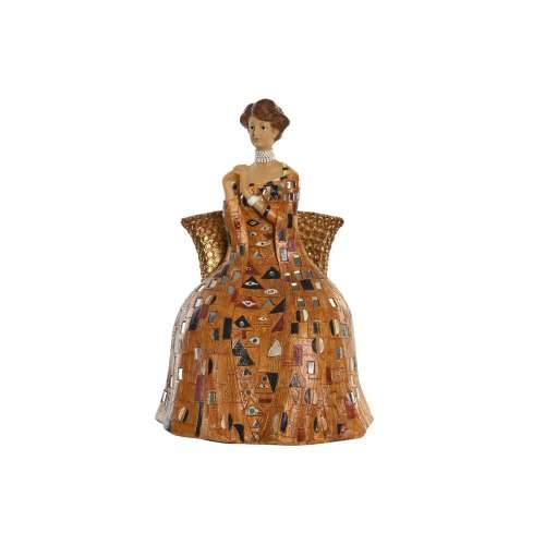 Ukrasna figura DKD Home Decor Rumena Smola (21,5 x 18,5 x 31 cm) Cijena