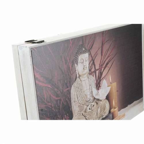 Cutie Decorativă DKD Home Decor Pisana Drvo MDF Buda brojač (2 kom.) Cijena