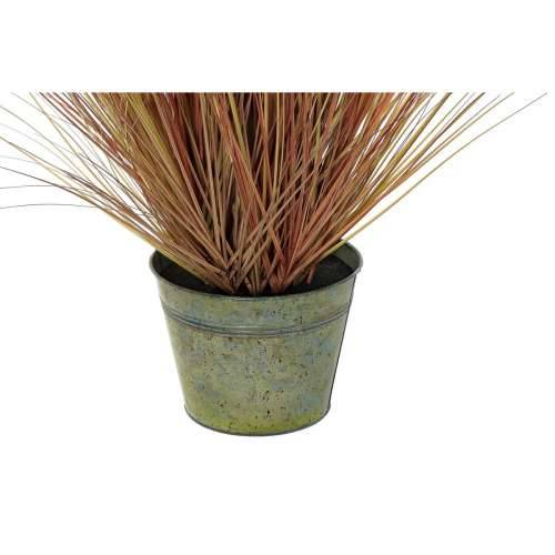Ukrasna Biljka DKD Home Decor Kocka 30 x 30 x 106 cm Oranžna Polietilen Bordo Mesing (2 kom.) Cijena
