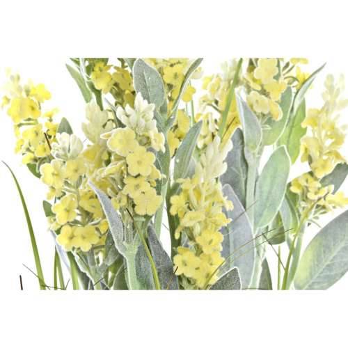 Ukrasna Biljka DKD Home Decor Porculan Roza Polietilen Rumena 20 x 20 x 66 cm (2 kom.) Cijena