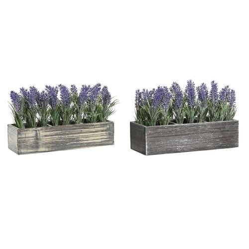 Ukrasna Biljka DKD Home Decor Drvo Polietilen 32 x 14 x 19,5 cm (2 kom.) Cijena