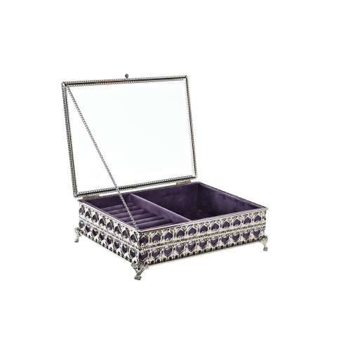 Kutija za nakit DKD Home Decor Kristal Metal (24 x 18 x 7 cm) Cijena