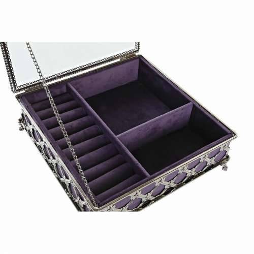 Kutija za nakit DKD Home Decor Kristal Metal (22 x 22 x 7 cm) Cijena
