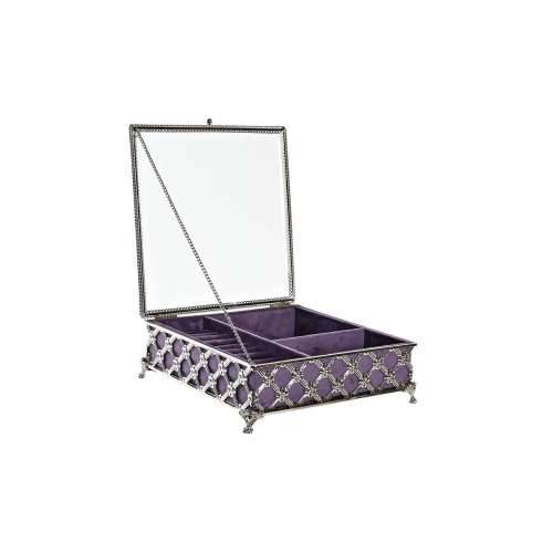 Kutija za nakit DKD Home Decor Kristal Metal (22 x 22 x 7 cm) Cijena
