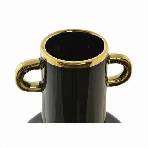 Vrč DKD Home Decor Porculan Crna zlatan Dvobojan moderan 15 x 15 x 29 cm Cijena