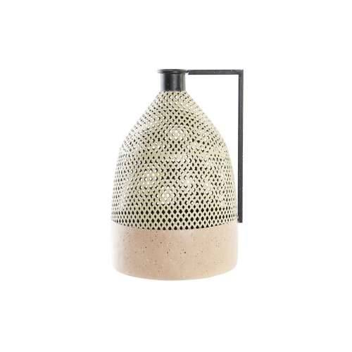 Vrč DKD Home Decor Crna Metal Smeđa Svijetlo smeđi (26 x 26 x 39 cm) Cijena