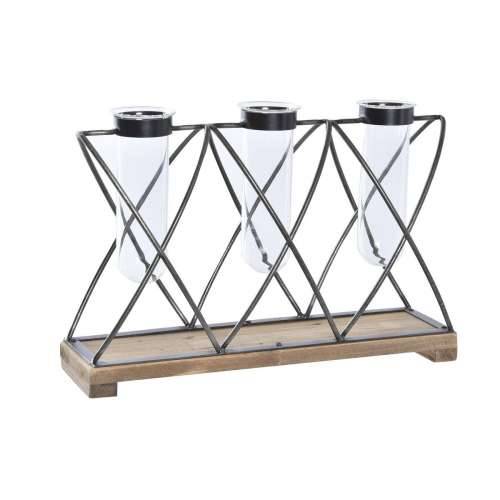 Vrč DKD Home Decor Smeđa Crna Providan Metal Kristal Paulovnija 36,5 x 11,5 x 23,5 cm Cijena
