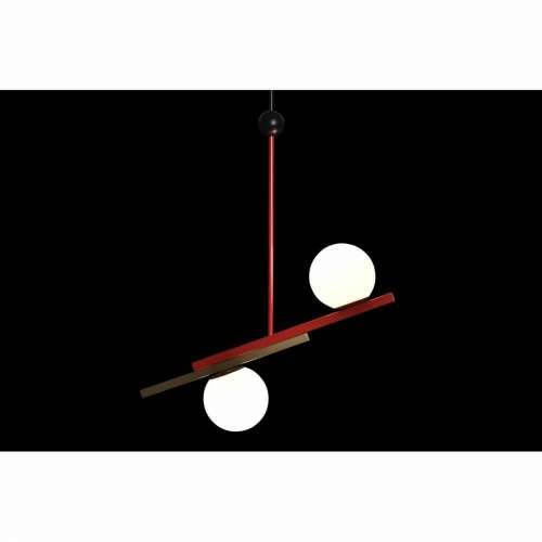 Stropna svjetiljka DKD Home Decor Crvena Crna zlatan Bijela (64 x 20 x 120 cm) Cijena