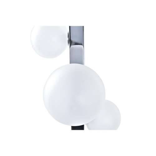 Stolna svjetiljka DKD Home Decor Bijela Srebrna Kristal Mramor 220 V 15 x 15 x 68 cm Cijena