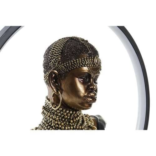 Svjetlosni ukras DKD Home Decor Smola Afrikanka (35,5 x 11 x 36 cm) Cijena
