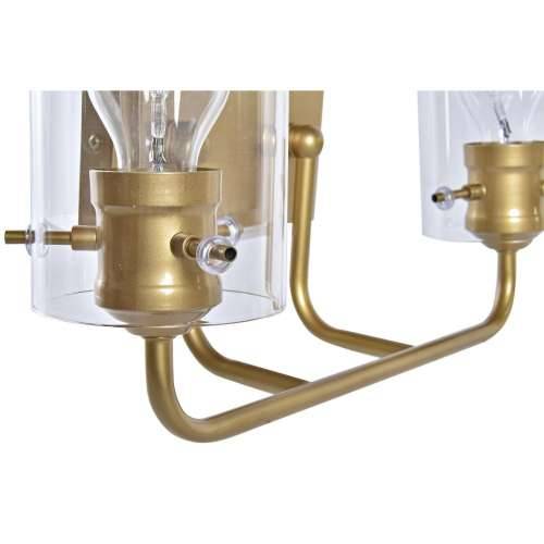Zidna svjetiljka DKD Home Decor Kristal zlatan Metal 220 V 50 W (41 x 17 x 24 cm) Cijena