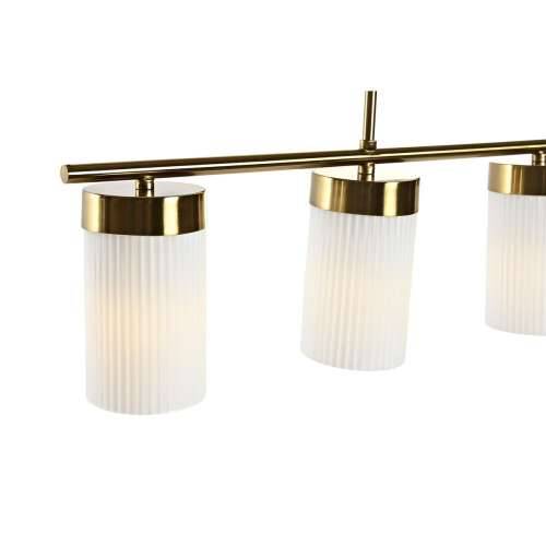 Stropna svjetiljka DKD Home Decor Bijela zlatan Metal Kristal 60 x 15 x 25 cm Cijena