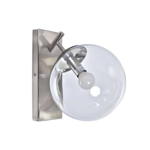 Zidna svjetiljka DKD Home Decor 25W Kristal Srebrna Metal 220 V (20 x 25 x 27 cm) Cijena