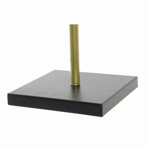 Stolna svjetiljka DKD Home Decor Crna zlatan Metal 25 W 220 V 38 x 16 x 64 cm Cijena