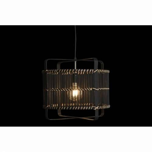 Stropna svjetiljka DKD Home Decor Crna Bambus 50 W 40 x 40 x 35 cm Cijena