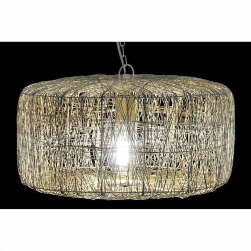 Stropna svjetiljka DKD Home Decor Srebrna Metal 50 W 46 x 46 x 23 cm Cijena