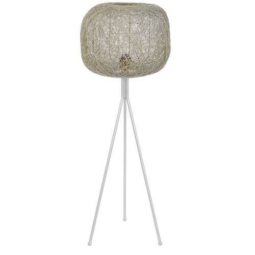 Podna svjetiljka DKD Home Decor Bijela 50 W 220 V 41 x 41 x 109 cm Cijena