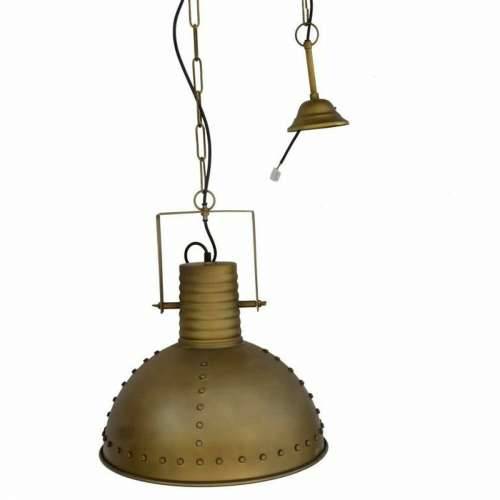 Stropna svjetiljka DKD Home Decor zlatan Metal 50 W (41 x 41 x 49 cm) Cijena