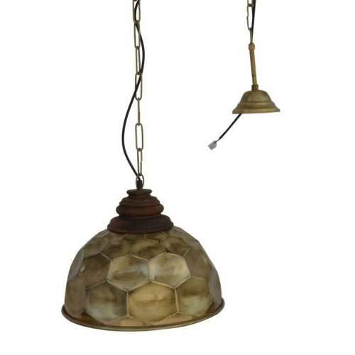 Stropna svjetiljka DKD Home Decor zlatan Drvo Metal 50 W 39 x 39 x 34 cm Cijena