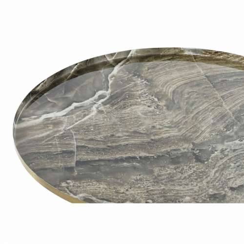 Pomoćni stolić DKD Home Decor Smeđa zlatan 51 x 51 x 51 cm Cijena