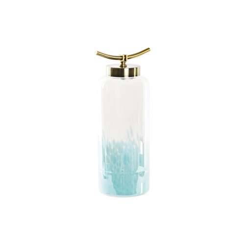 Vrč DKD Home Decor Plava zlatan Metal Kristal Mediteran 19 x 15 x 41 cm Cijena