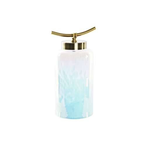 Vrč DKD Home Decor Plava zlatan Metal Kristal Mediteran 19 x 15 x 33 cm Cijena