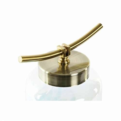Vrč DKD Home Decor Plava zlatan Metal Kristal Mediteran 19 x 15 x 33 cm Cijena