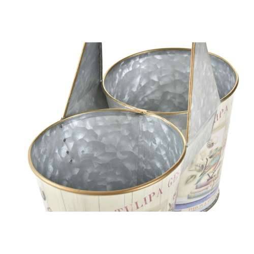 Tegla za biljke DKD Home Decor Roza Metal Shabby Chic 24 x 12 x 23 cm Cijena