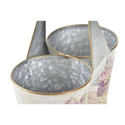 Tegla za biljke DKD Home Decor Roza Metal Shabby Chic 24 x 12 x 23 cm Cijena