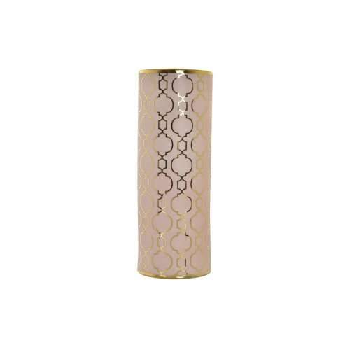 Vrč DKD Home Decor 13,5 x 13,5 x 36 cm Porculan Roza zlatan Orijentalno kromirano Cijena