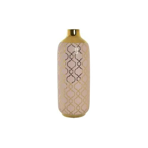 Vrč DKD Home Decor Porculan Roza zlatan Orijentalno (15 x 15 x 41,5 cm) Cijena
