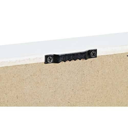 Zidni Ukras DKD Home Decor Bijela Smeđa Kuće gradski 40 x 3,5 x 20 cm Cijena