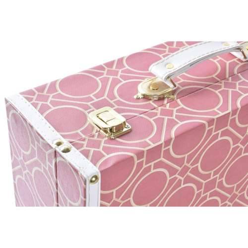 Set ukrasnih kutija DKD Home Decor Platno Drvo (40 x 31 x 15 cm) Cijena
