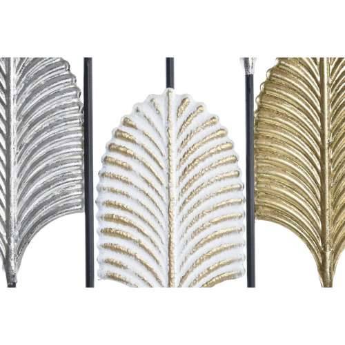 Zidni Ukras DKD Home Decor Crna Metal Pisana moderan Biljni list (35 x 2 x 90 cm) Cijena