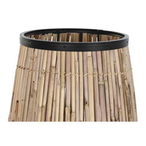 Vrč DKD Home Decor Prirodno Crna Metal Ratan 38 x 38 x 73 cm Cijena
