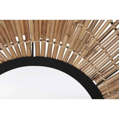 Zidno ogledalo DKD Home Decor Crna Prirodno Bali 63 x 1,5 x 92 cm Cijena